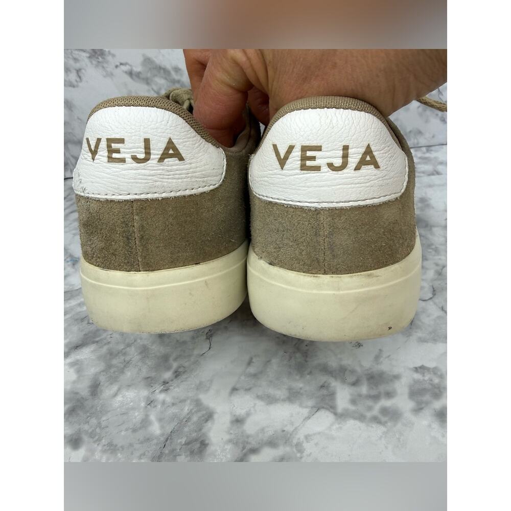 VEJA  Campo Suede Low-Top Sneakers Dune/White  Women’s Sz 8 - Picture 11 of 15